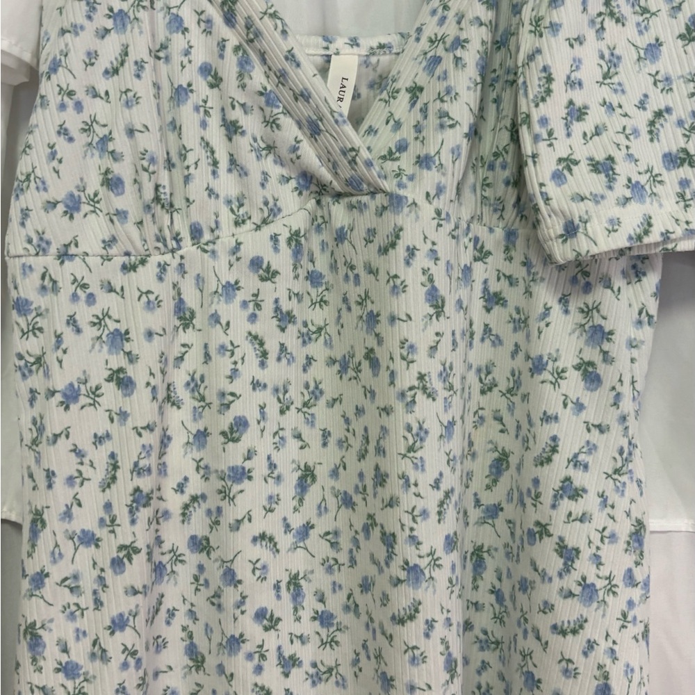 Laura Ashley floral preppy coquette pajamas set